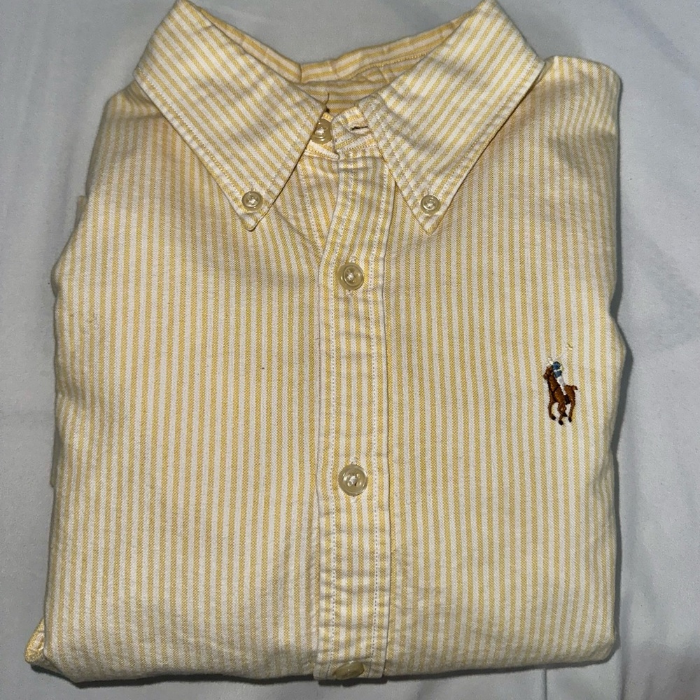 Women’s Ralph Lauren Slim Fit Cotton Oxford Shirt